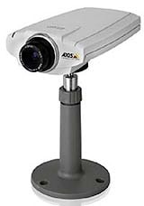сетевая видеокамера AXIS 210 MPEG 4 для организации дистанционного охранного видеонаблюдения  