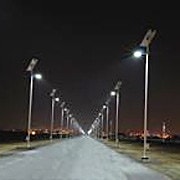 Светодиодные уличные светильники на солнечной энергии  