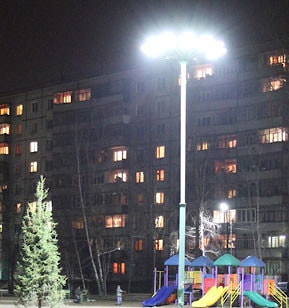 Модернизация уличного освещения в Казани  